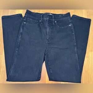 Madewell Stovepipe Jeans | Size 28 | Black Denim 🖤